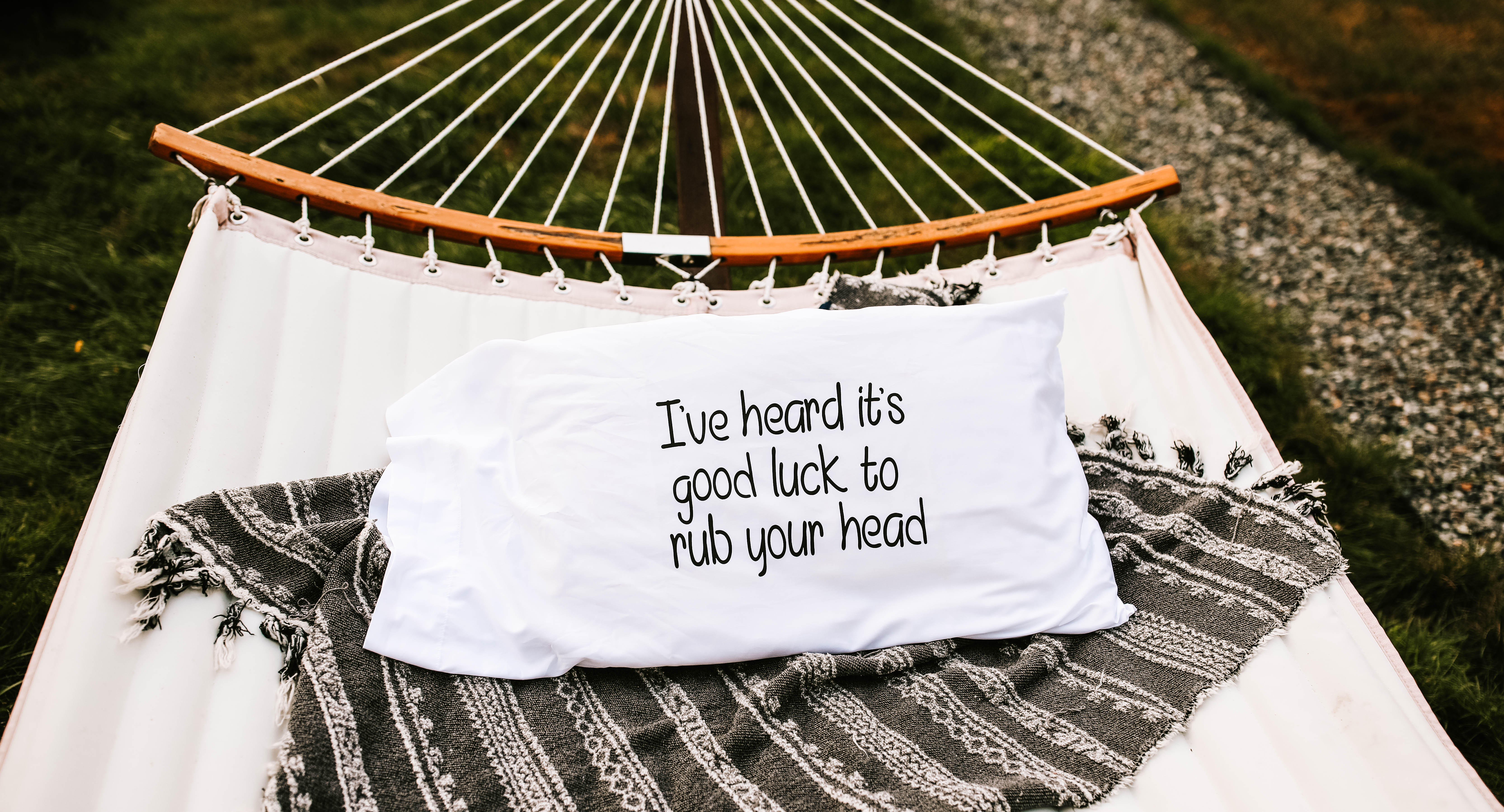 I've heard its Good Luck – Pillow Box